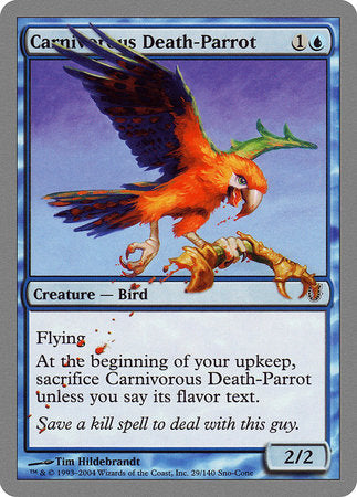 Carnivorous Death-Parrot [Unhinged] | Arkham Games and Comics