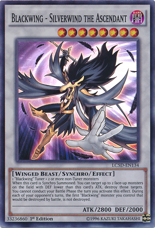 Blackwing - Silverwind the Ascendant [LC5D-EN134] Super Rare | Arkham Games and Comics