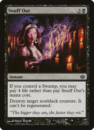 Snuff Out [Duel Decks: Garruk vs. Liliana] | Arkham Games and Comics