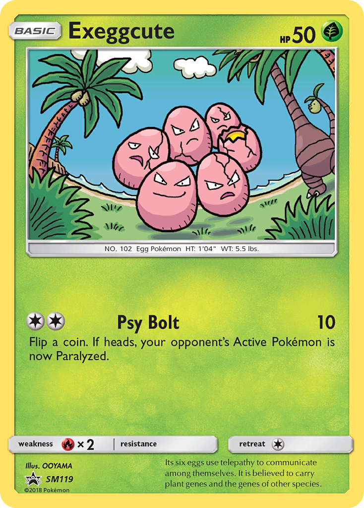 Exeggcute (SM119) [Sun & Moon: Black Star Promos] | Arkham Games and Comics