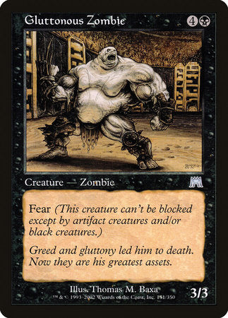 Gluttonous Zombie [Onslaught] | Arkham Games and Comics