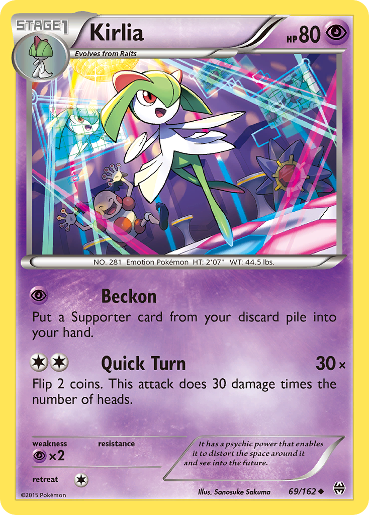 Kirlia (69/162) [XY: BREAKthrough] | Arkham Games and Comics