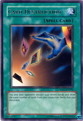 Card Destruction [RP01-EN084] Rare | Arkham Games and Comics