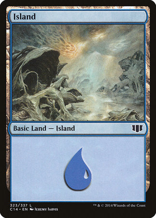 Island (323) [Commander 2014] | Arkham Games and Comics