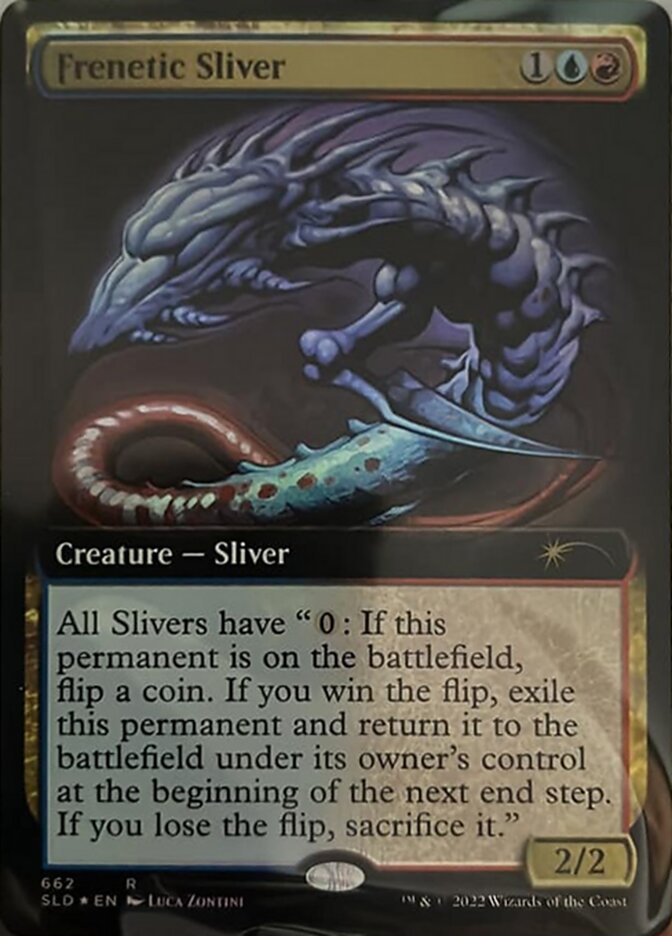 Frenetic Sliver (Extended Art) [Secret Lair Drop Promos] | Arkham Games and Comics