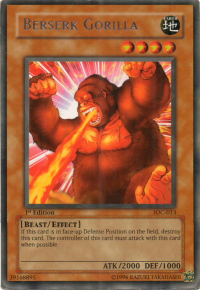 Berserk Gorilla [IOC-013] Rare | Arkham Games and Comics