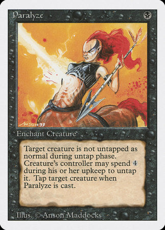 Paralyze [Revised Edition] | Arkham Games and Comics