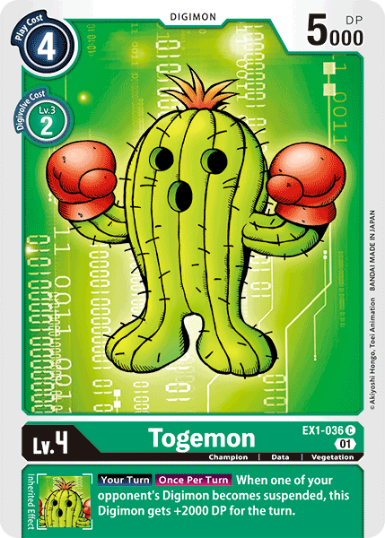 Togemon [EX1-036] [Classic Collection] | Arkham Games and Comics