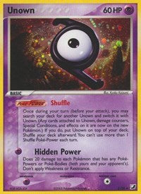 Unown (Z) (Z/28) [EX: Unseen Forces] | Arkham Games and Comics