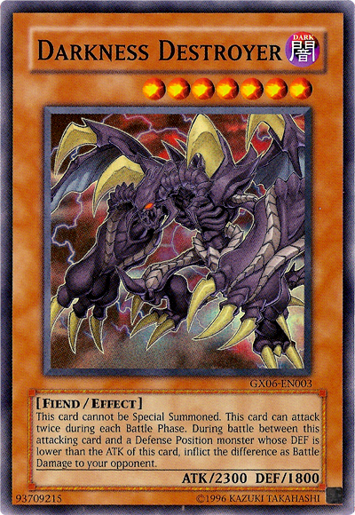 Darkness Destroyer [GX06-EN003] Super Rare | Arkham Games and Comics