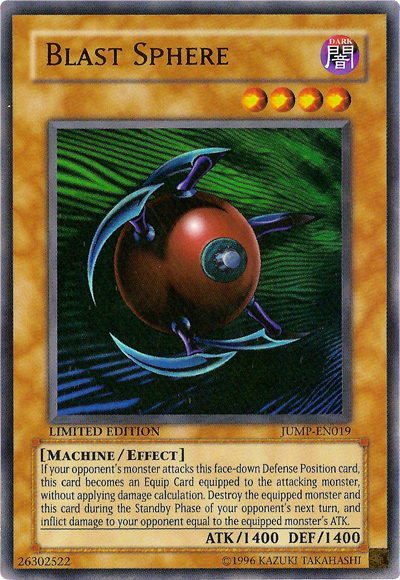 Blast Sphere [JUMP-EN019] Ultra Rare | Arkham Games and Comics