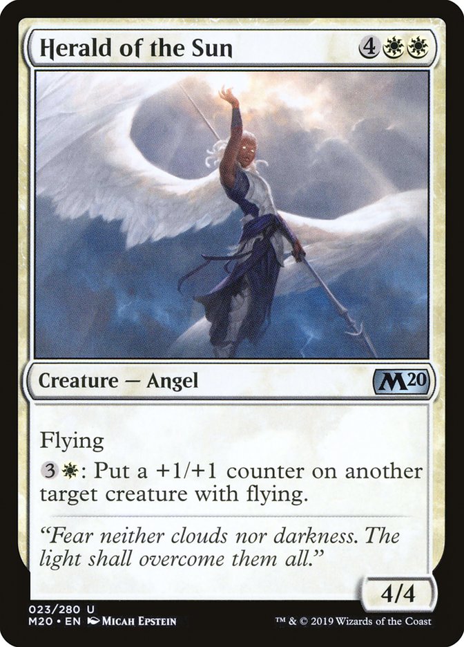 Herald of the Sun [Core Set 2020] | Arkham Games and Comics