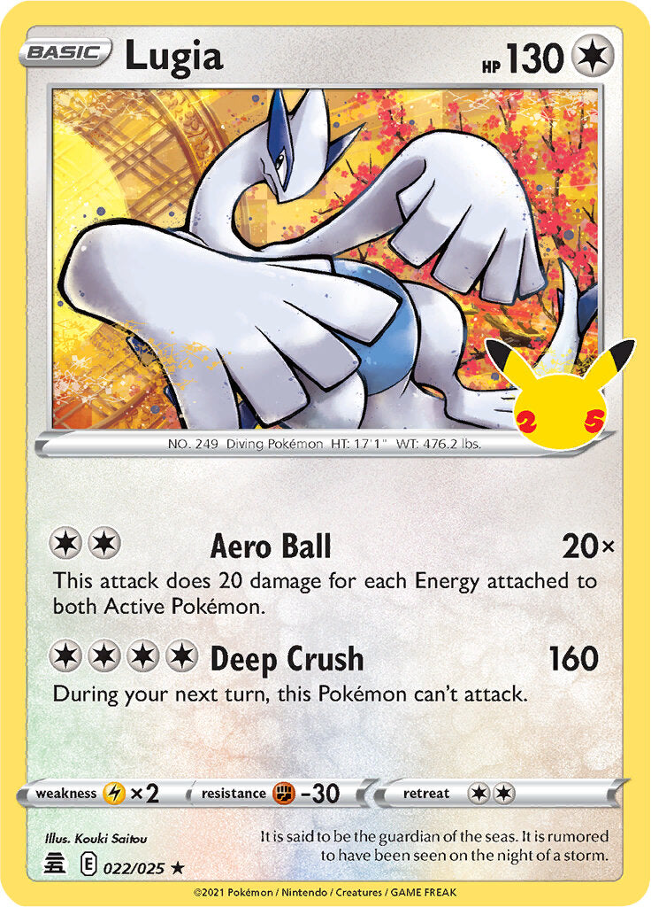 Lugia (022/025) [Celebrations: 25th Anniversary] | Arkham Games and Comics