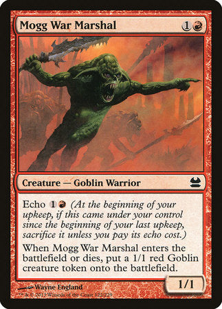 Mogg War Marshal [Modern Masters] | Arkham Games and Comics