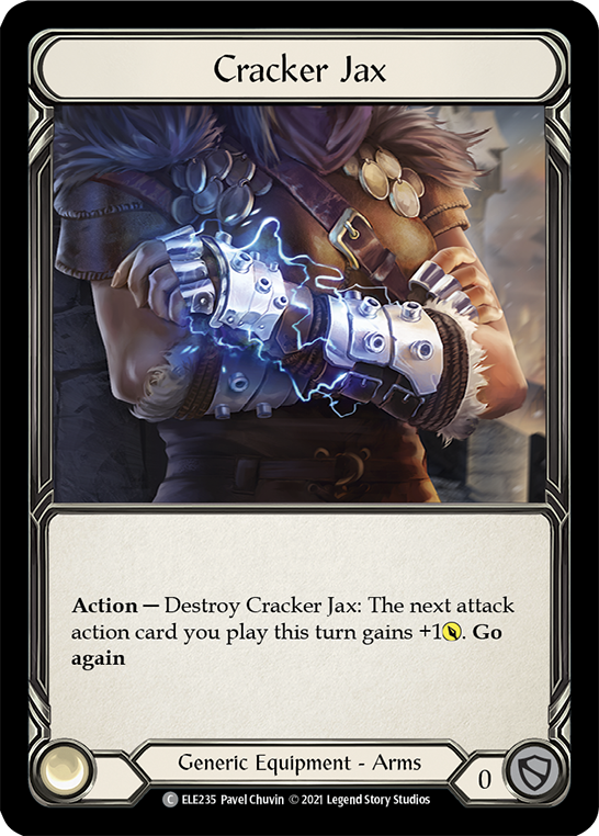 Cracker Jax [ELE235] (Tales of Aria)  1st Edition Cold Foil | Arkham Games and Comics