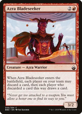 Azra Bladeseeker [Battlebond] | Arkham Games and Comics