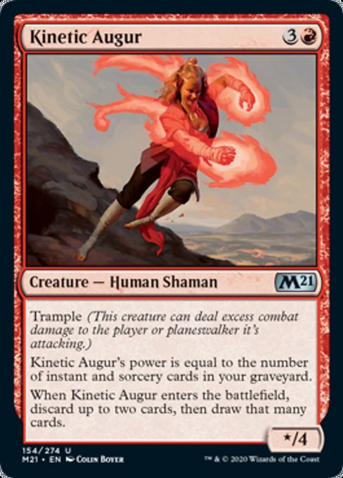 Kinetic Augur [Core Set 2021] | Arkham Games and Comics