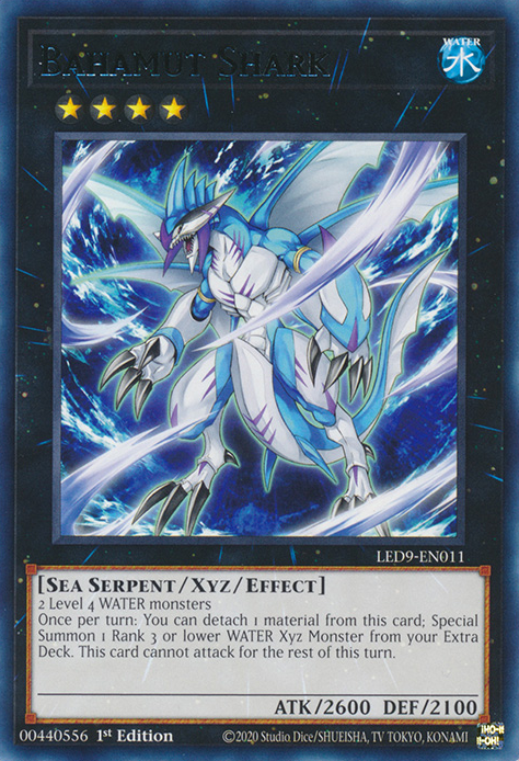 Bahamut Shark [LED9-EN011] Rare | Arkham Games and Comics