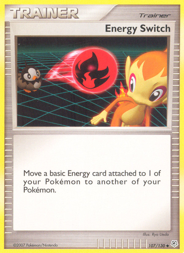 Energy Switch (107/130) [Diamond & Pearl: Base Set] | Arkham Games and Comics