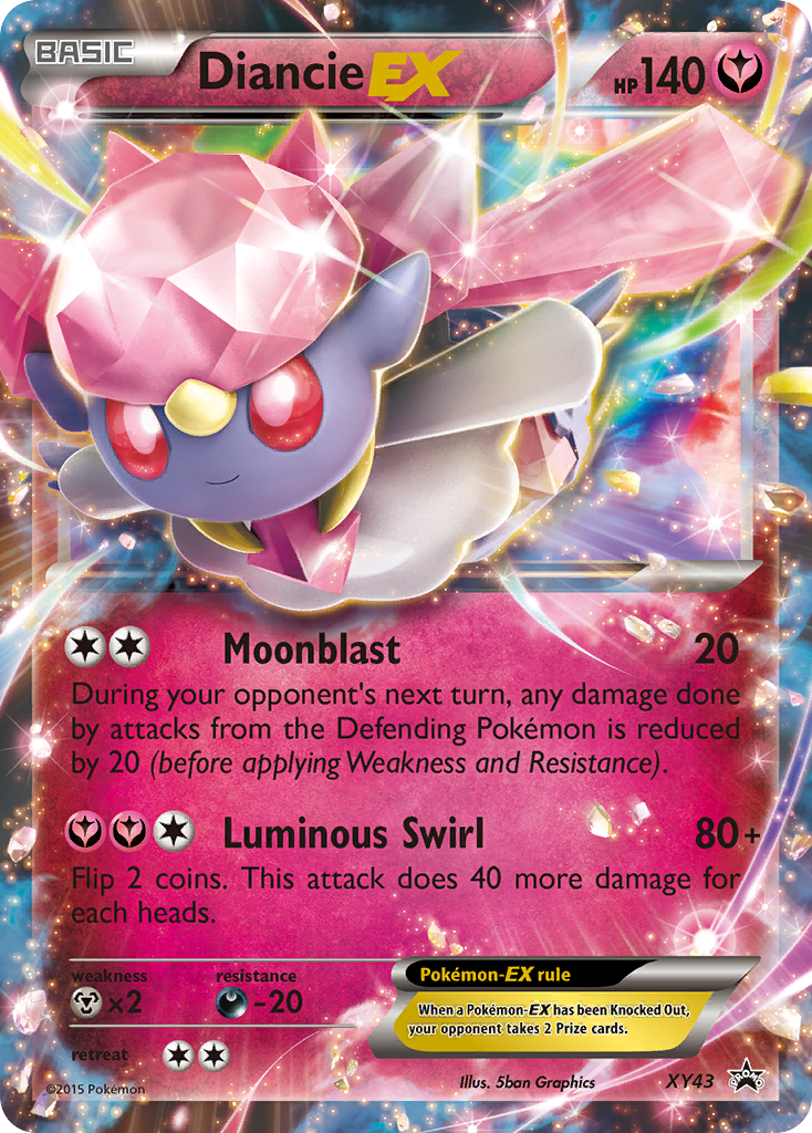 Diancie EX (XY43) [XY: Black Star Promos] | Arkham Games and Comics