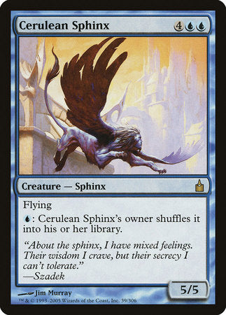 Cerulean Sphinx [Ravnica: City of Guilds] | Arkham Games and Comics