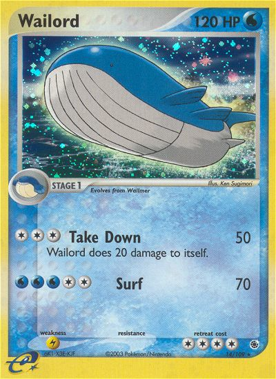 Wailord (14/109) [EX: Ruby & Sapphire] | Arkham Games and Comics