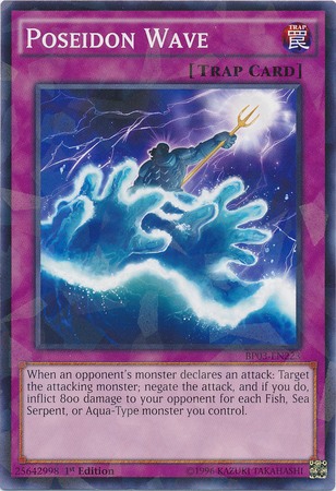 Poseidon Wave [BP03-EN223] Shatterfoil Rare | Arkham Games and Comics