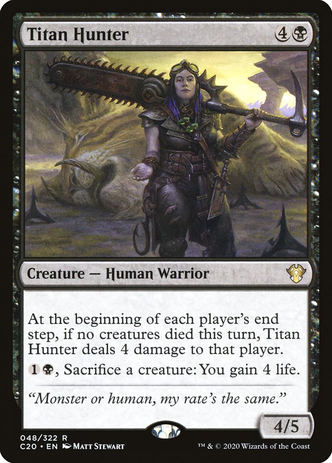 Titan Hunter [Commander 2020] | Arkham Games and Comics