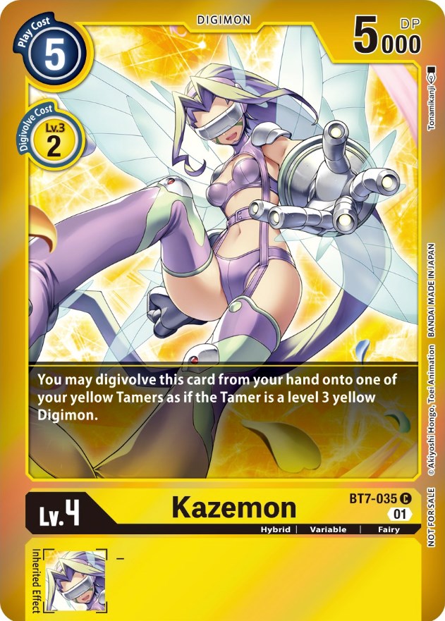 Kazemon [BT7-035] (Event Pack 3) [Next Adventure Promos] | Arkham Games and Comics