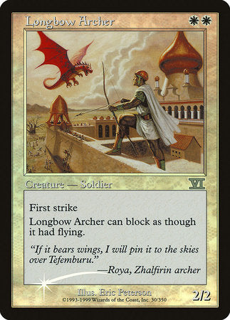 Longbow Archer [Friday Night Magic 2000] | Arkham Games and Comics