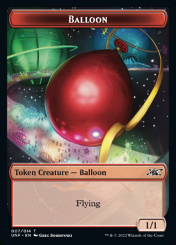 Balloon Token [Unfinity Tokens] | Arkham Games and Comics