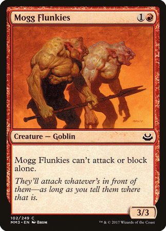 Mogg Flunkies [Modern Masters 2017] | Arkham Games and Comics