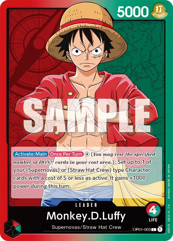 Monkey.D.Luffy [Romance Dawn] | Arkham Games and Comics