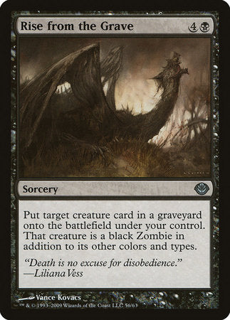 Rise from the Grave [Duel Decks: Garruk vs. Liliana] | Arkham Games and Comics