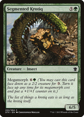 Segmented Krotiq [Dragons of Tarkir] | Arkham Games and Comics