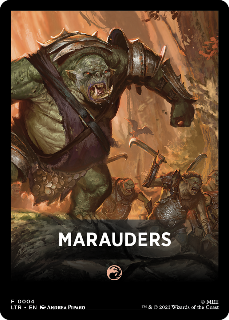 Marauders Theme Card [The Lord of the Rings: Tales of Middle-Earth Tokens] | Arkham Games and Comics