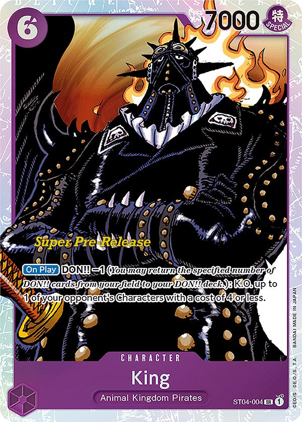 King [Super Pre-Release Starter Deck: Animal Kingdom Pirates] | Arkham Games and Comics