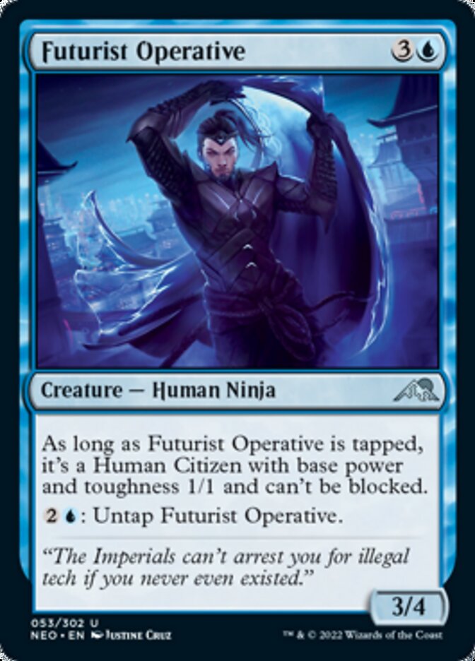 Futurist Operative [Kamigawa: Neon Dynasty] | Arkham Games and Comics