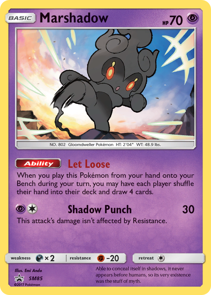 Marshadow (SM85) [Sun & Moon: Black Star Promos] | Arkham Games and Comics