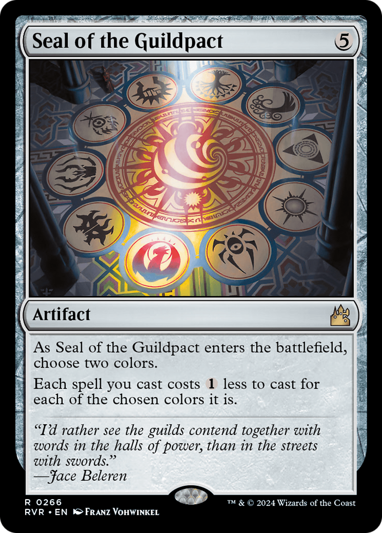 Seal of the Guildpact [Ravnica Remastered] | Arkham Games and Comics