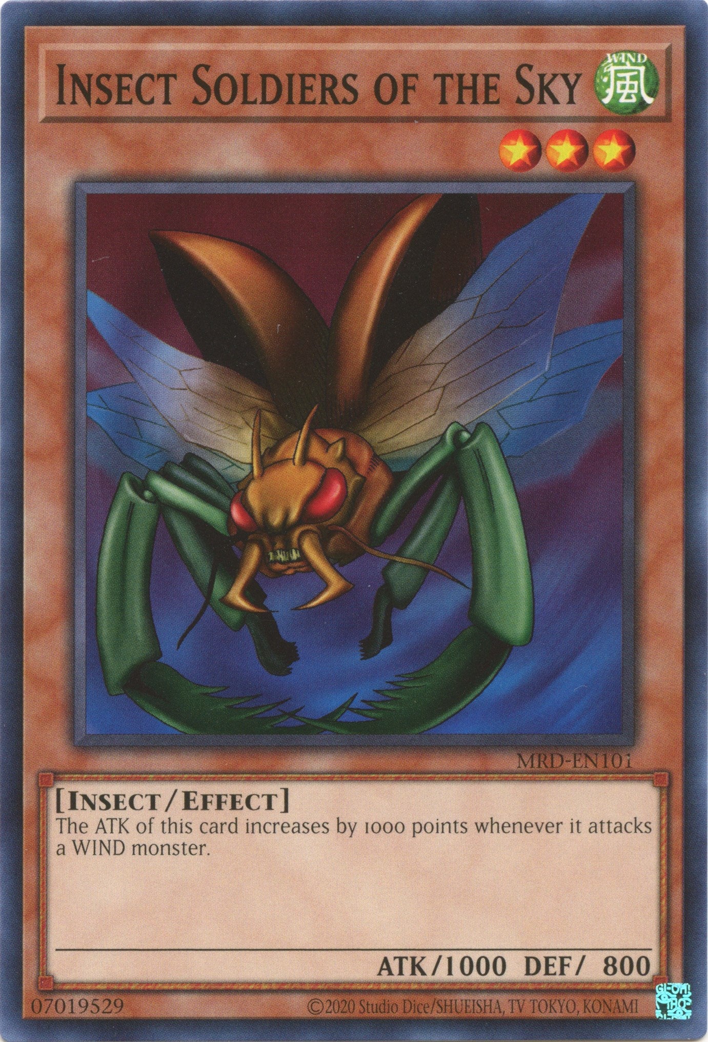 Insect Soldiers of the Sky (25th Anniversary) [MRD-EN101] Common | Arkham Games and Comics