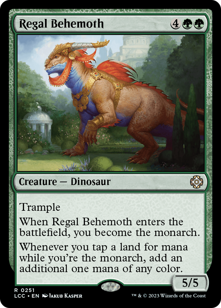 Regal Behemoth [The Lost Caverns of Ixalan Commander] | Arkham Games and Comics