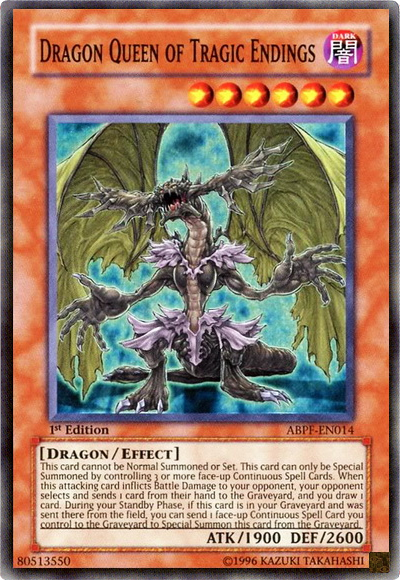 Dragon Queen of Tragic Endings [ABPF-EN014] Super Rare | Arkham Games and Comics