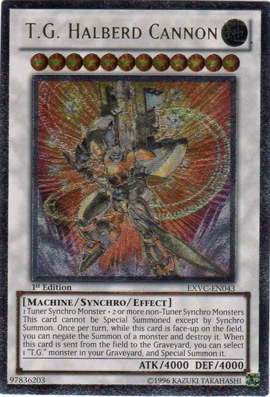 T.G. Halberd Cannon [EXVC-EN043] Ultimate Rare | Arkham Games and Comics