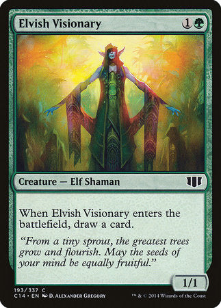 Elvish Visionary [Commander 2014] | Arkham Games and Comics
