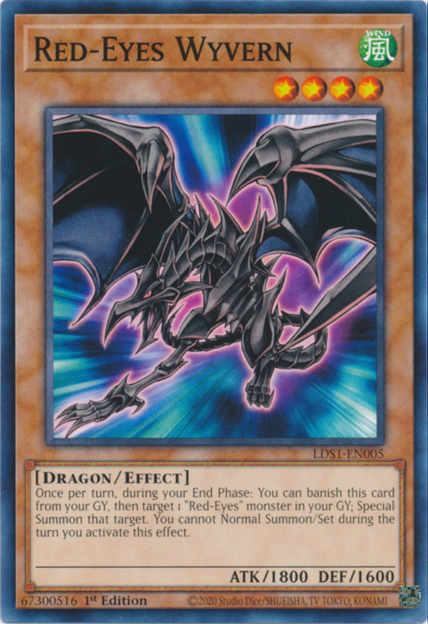 Red-Eyes Wyvern [LDS1-EN005] Common | Arkham Games and Comics