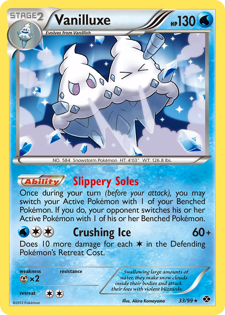 Vanilluxe (33/99) [Black & White: Next Destinies] | Arkham Games and Comics