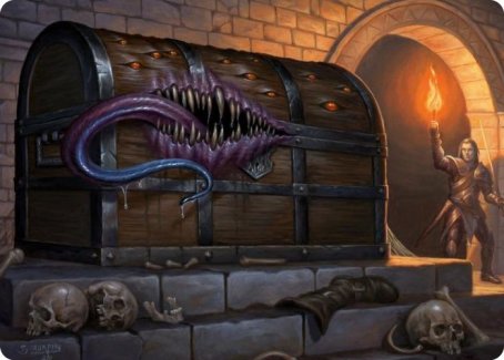 Mimic Art Card [Dungeons & Dragons: Adventures in the Forgotten Realms Art Series] | Arkham Games and Comics