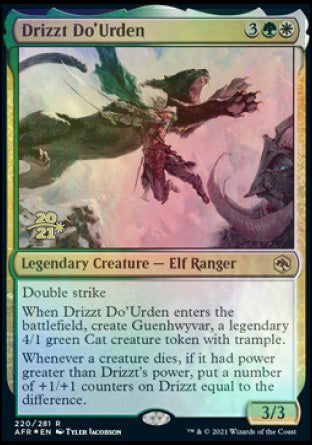 Drizzt Do'Urden [Dungeons & Dragons: Adventures in the Forgotten Realms Prerelease Promos] | Arkham Games and Comics