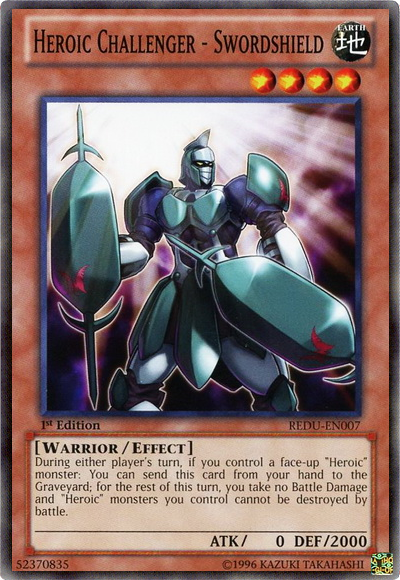 Heroic Challenger - Swordshield [REDU-EN007] Common | Arkham Games and Comics
